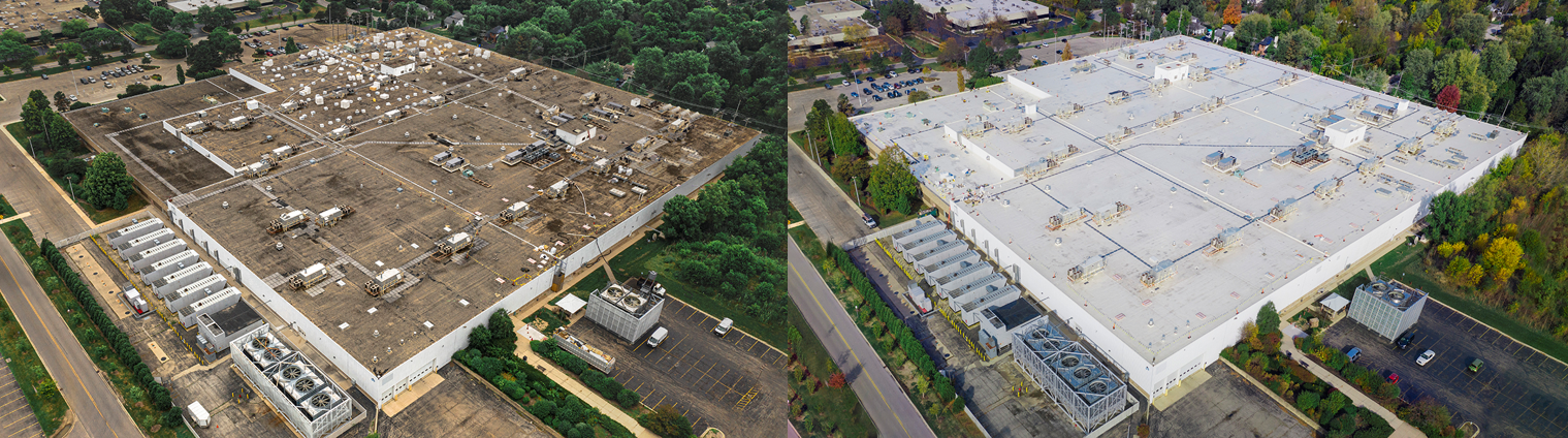 Lisle Data Center Before and After