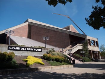 Grand Ole Opry Simulated Metal Roofing System at Grand Ole Opry House
