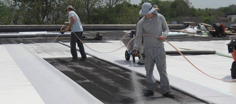 Installation of a FiberTite Roofing System