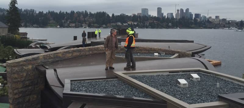 FiberTite Roofing System Installation at Groat Point