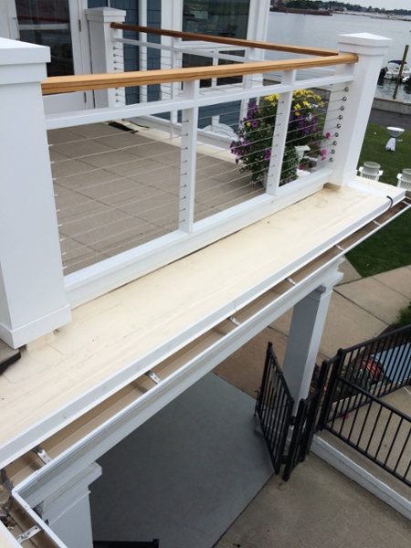 Stone Ballast Roof at Pine Orchard Country Club in Branford, Connecticut