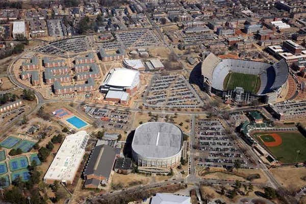 Adhered Roofing System, Auburn University Basketball Arena