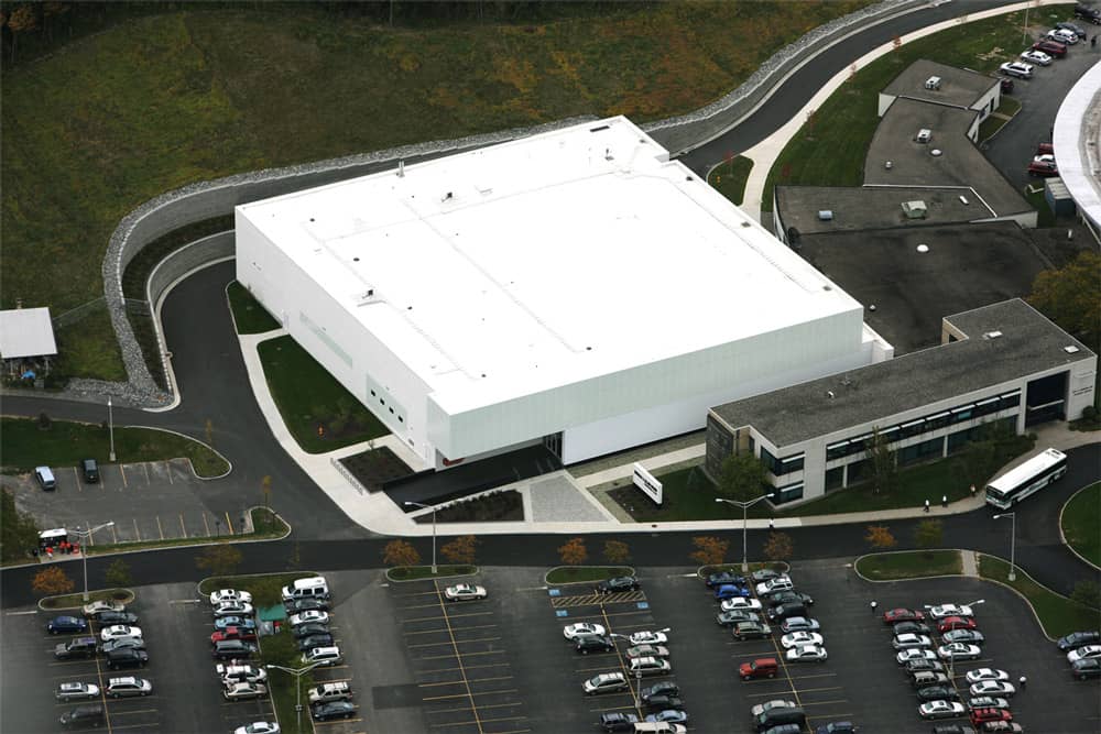 Fully Adhered Roof at Carmelo Anthony Basketball Center, Syracuse University