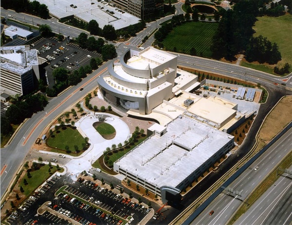 Fully Adhered Roofing System at Cobb Energy Performing Arts Center in Atlanta