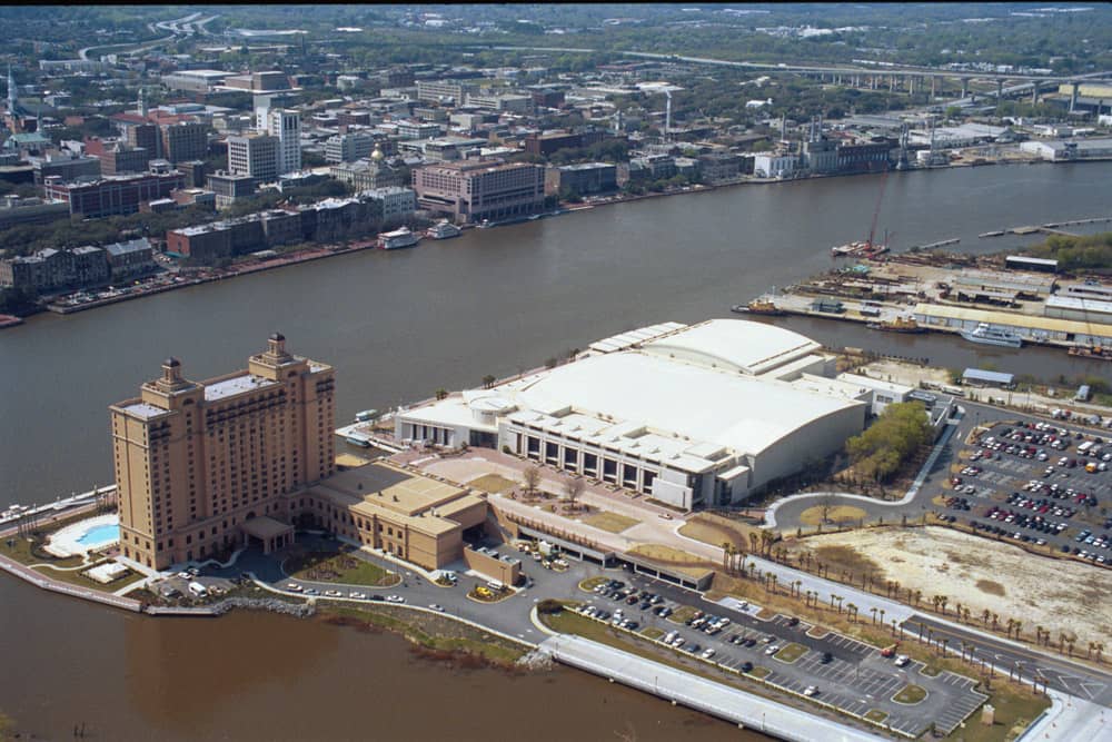 Fully Adhered Roof, Savannah International Trade and Convention Center, Savannah, Georgia