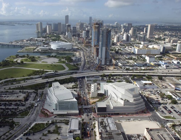 Adhered Roofing System, Adrienne Arsht Center for the Performing Arts, Miami