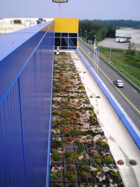 Energy Efficient Roofing System at IKEA in Stoughton, Massachusetts
