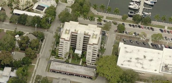 Mechanically Fastened Roof at Riverview Condos in Bradenton, Florida