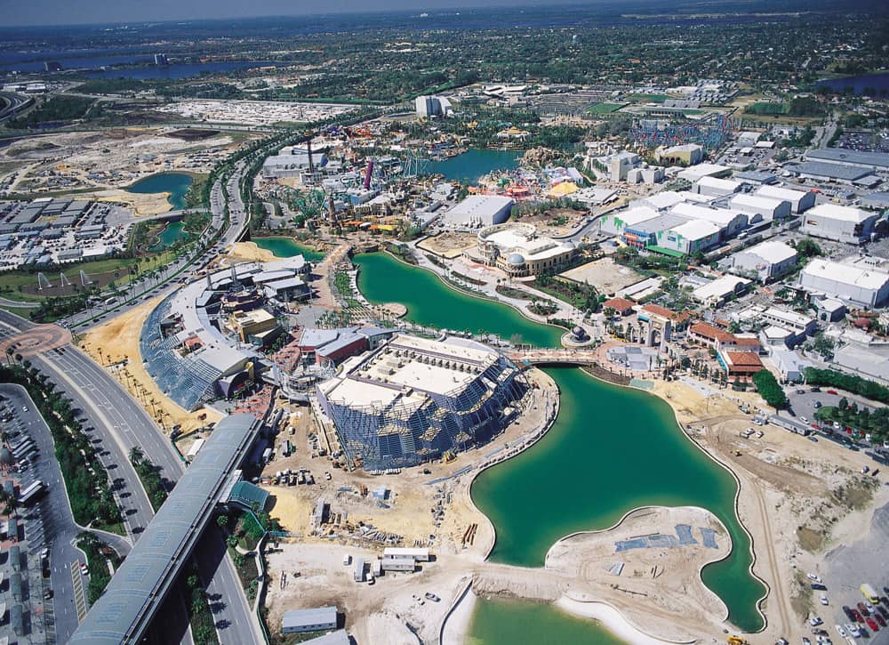 Mechanically Attached Roofing Systems at Universal Studios in Orlando