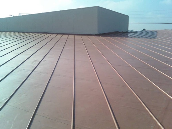 Ribbed Roofing Panels at Los Angeles City College