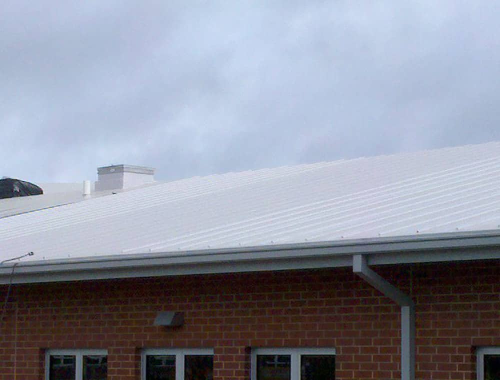 Simulated Metal Roofing System at Green Springs Elementary in Green Springs, Ohio