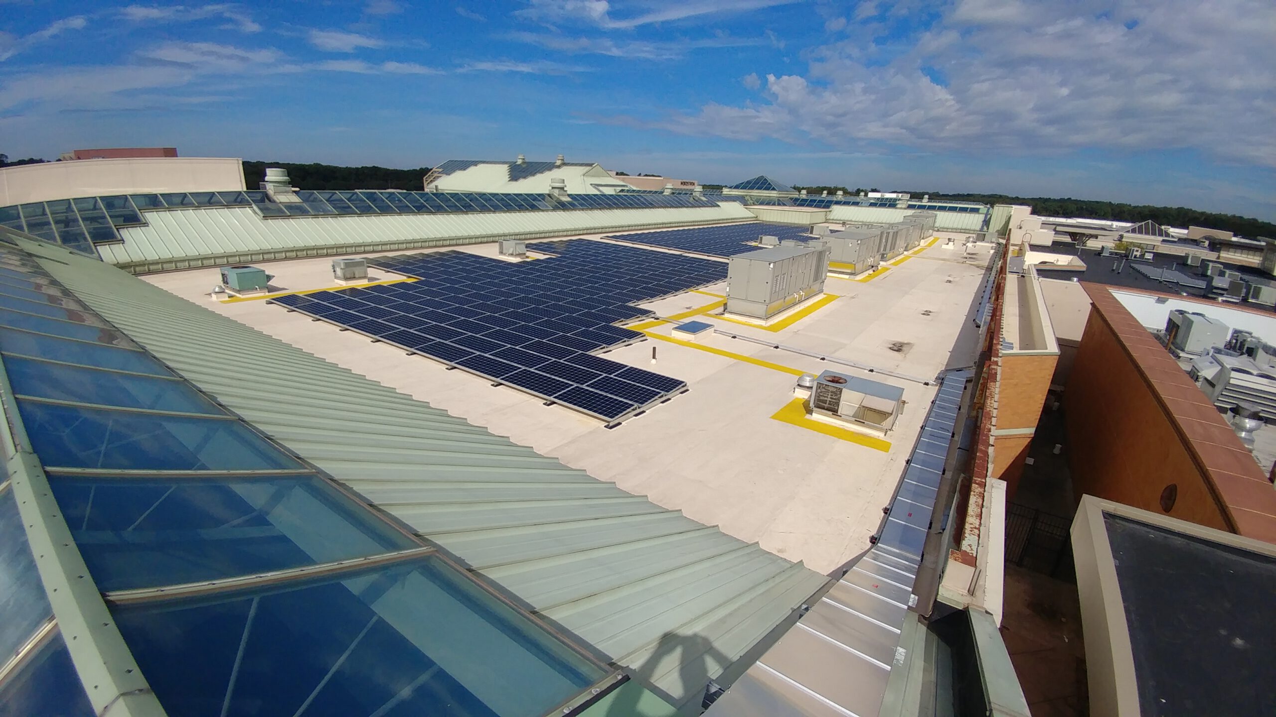 aerial view of roof